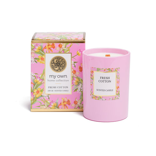 Deluxe Scented Candle Fresh Cotton 250gr