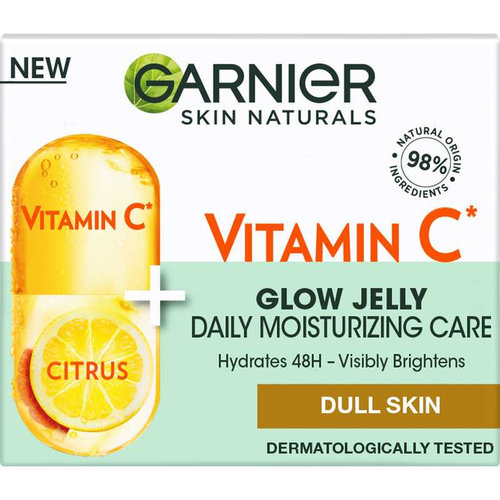 Garnier Κρέμα Τζελ Με Βιταμίνη C Για Λαμπερή Επιδερμίδα 50ml