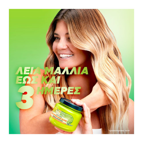 Fructis Keratin Hair Bomb Μασκα Απαλοτητας 320ml