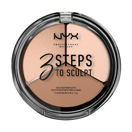 3 Steps To Sculpt Face Sculpting Palette 5gr