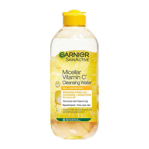 Garnier Νερό Καθαρισμού Micellaire Με Βιταμίνη C Για Λαμπερή Επιδερμίδα 400ml