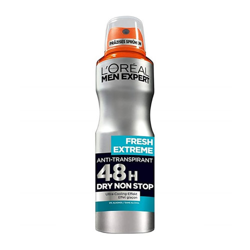 Men Expert Fresh Extreme Spray, 48h dry non stop protection 150ml