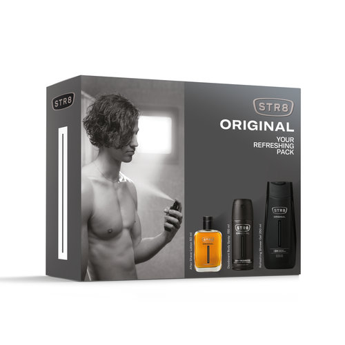 STR8 After Shave Lotion, Αποσμητικό  Spray & Shower Gel Original