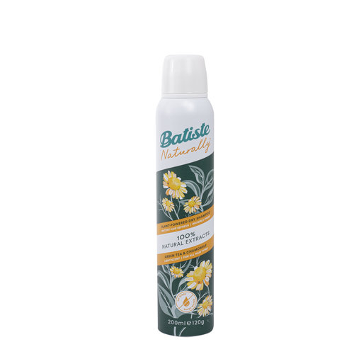 Batiste Dry Shampoo Eco Naturally Πράσινο Τσάι και Χαμομήλι 200ml