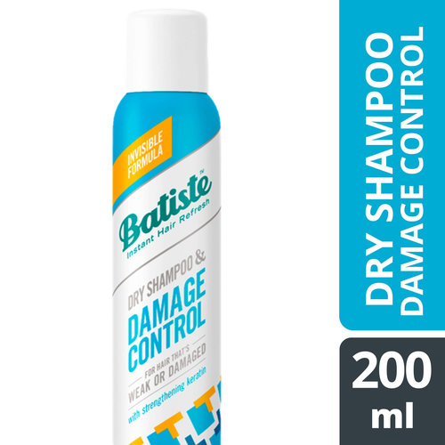 Batiste Dry Shampoo Hair Benefits Damage Control 200ml