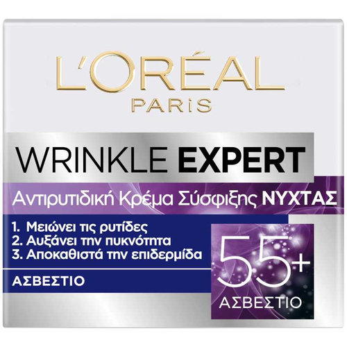 Wrinkle Expert 55+  Κρεμα Νυχτας 50ml