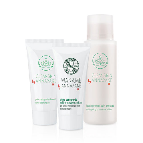 Anti-Ageing Beauty Ritual Set ( Cleasing Set & Wakame Cream)