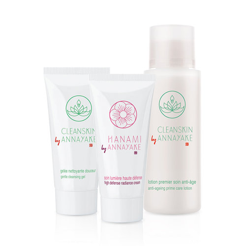 Anti-Ageing Beauty Ritual Set ( Cleasing Set & Hanami Cream)