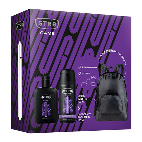 STR8 Άρωμα 100ml & Αποσμητικό Spray Game150ml & Σακίδιο Πλάτης