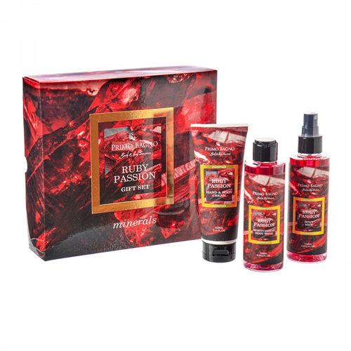 Beauty Box Ruby Passion Body Lotion 100ml, Shower Gel 150ml & Body Mist 150ml