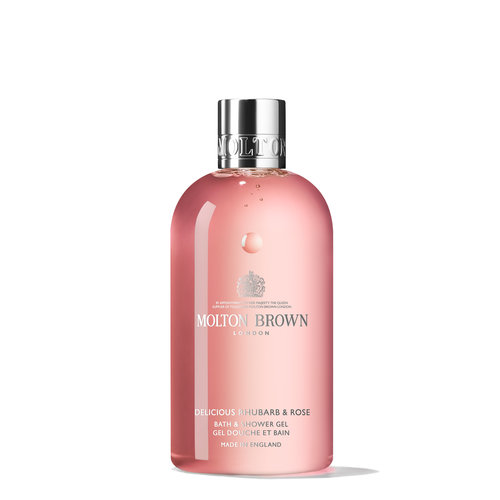 Delicious Rhubarb & Rose Bath & Shower Gel 300ml