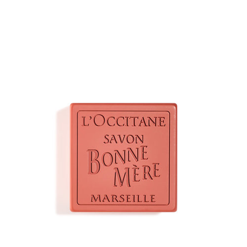 Bonne Mere Soap Rhubarb Basil 100gr