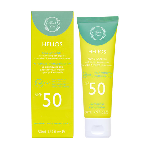 Helios Αντηλιακή Κρέμα Προσώπου SPF50 50ml