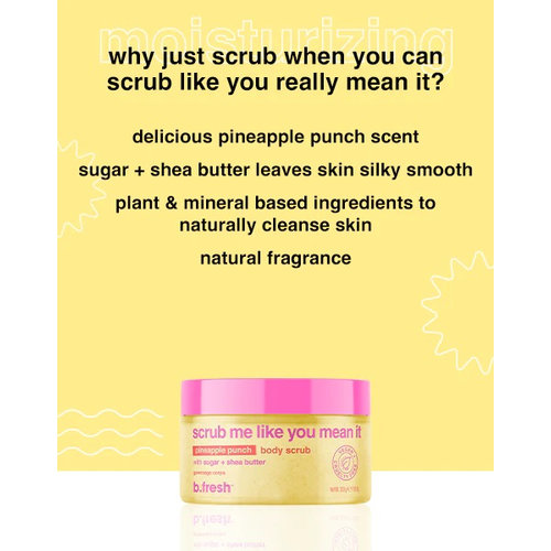 Scrub Me Like You Mean It Scrub Ενυδάτωσης & Απολέπισης Σώματος 200gr