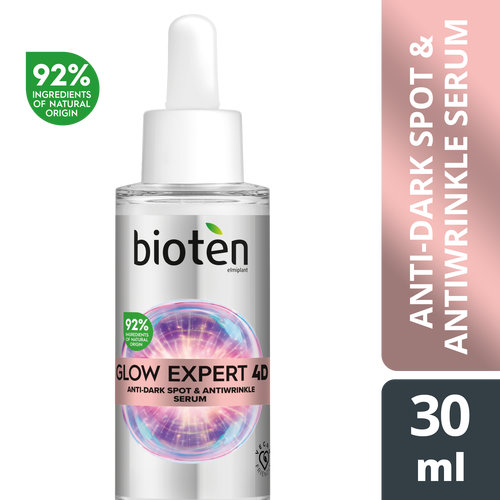 Glow Expert 4D Ορός Δράσης Κατά Των Πανάδων & Των Ρυτίδων 30ml