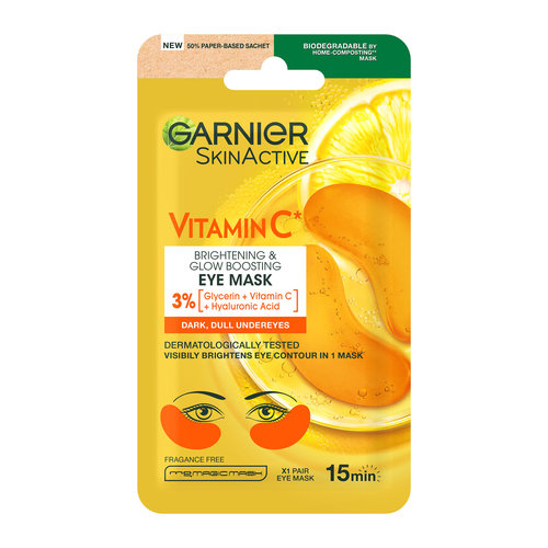 Garnier Vitamin C Μάσκα Ματιών Για Λάμψη 5gr