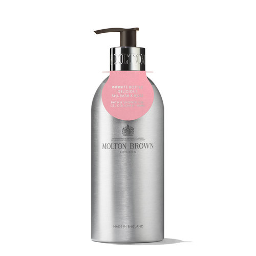 Infinite Bottle Rhubarb & Rose Bath & Shower Gel
400ml