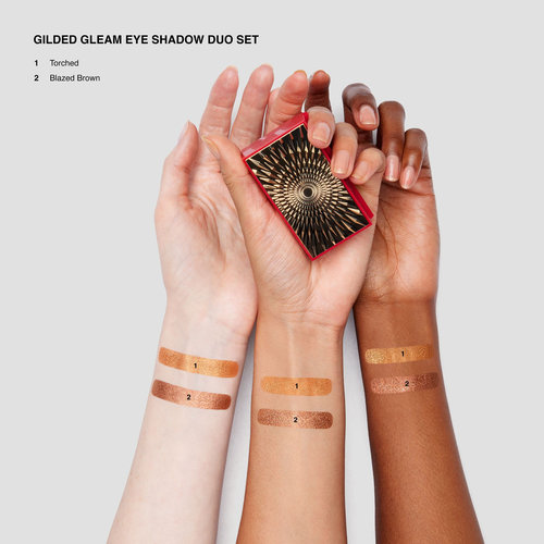 Gilded Gleam Eye Shadow Duo Set