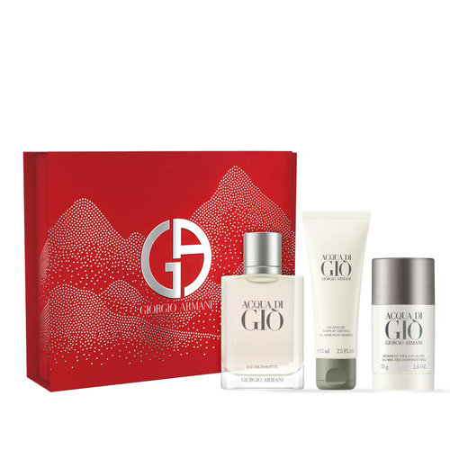 Acqua Di Gio Eau De Toilette 100ml Holiday Gift Set