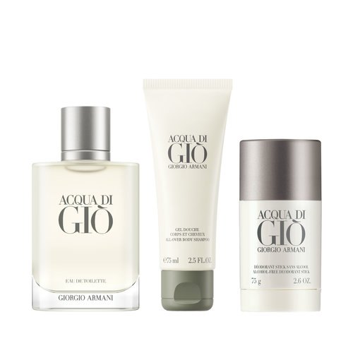 Acqua Di Gio Eau De Toilette 100ml Holiday Gift Set