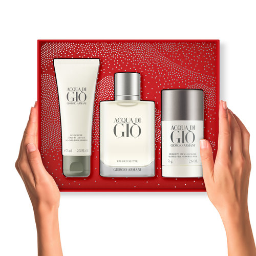 Acqua Di Gio Eau De Toilette 100ml Holiday Gift Set