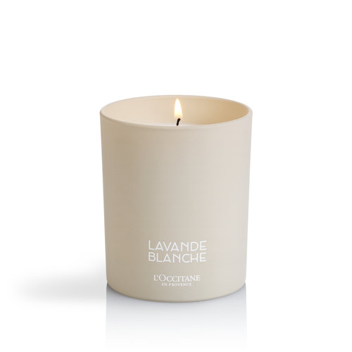 White Lavender Candle 180gr