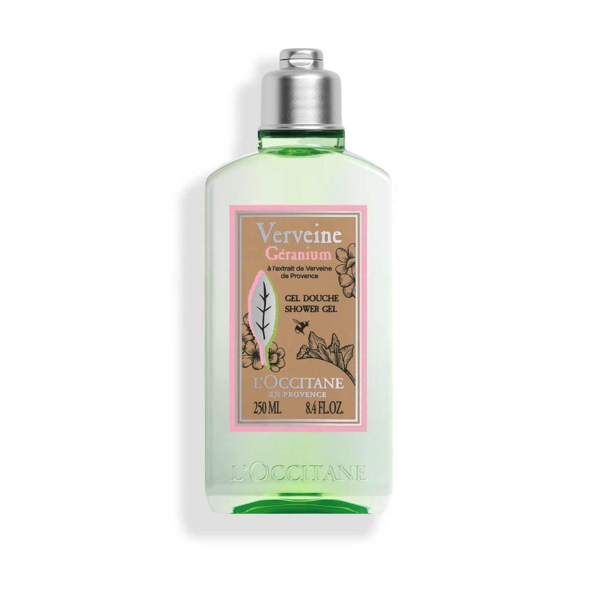 L''OCCITANE Verbena Geranium Shower Gel 250ml