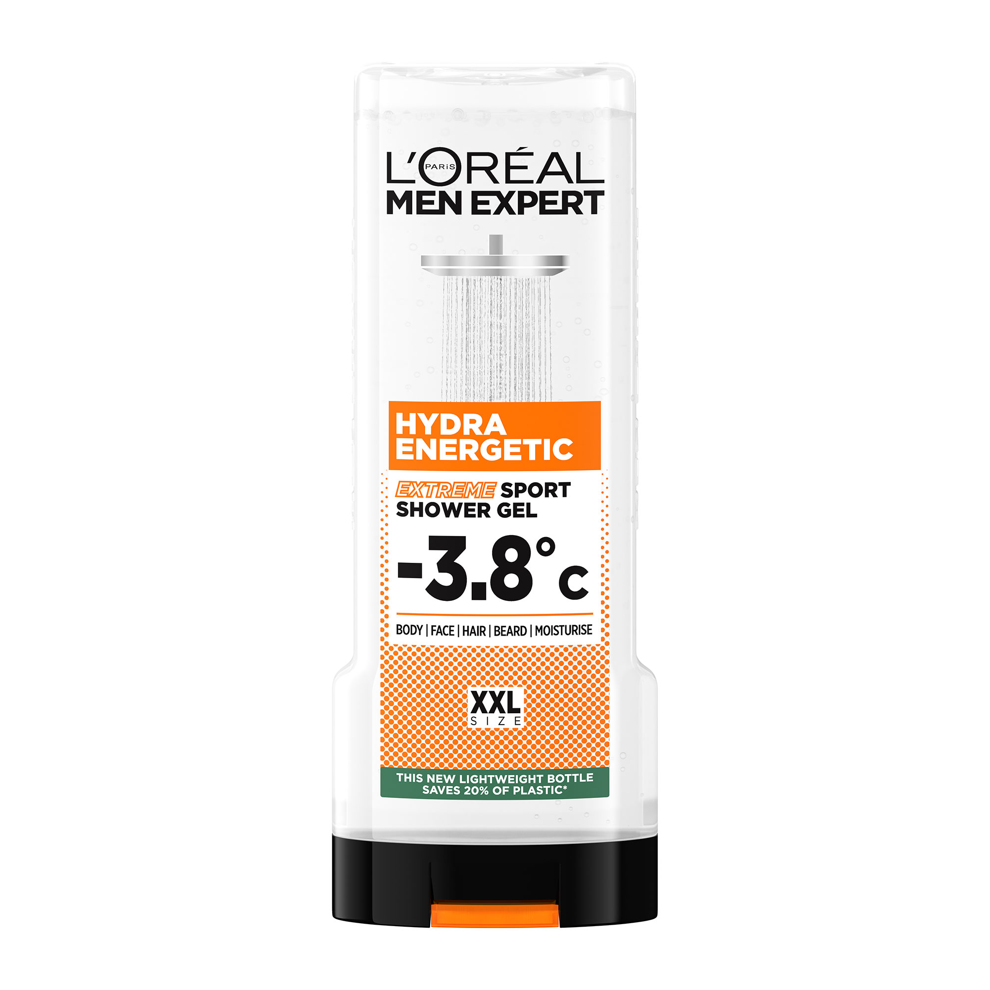 L''OREAL PARIS MEN EXPERT Hydra Energetic Extreme Sport Αφρόλουτρο Για Άμεση Αίσθηση Δροσιάς 400ml