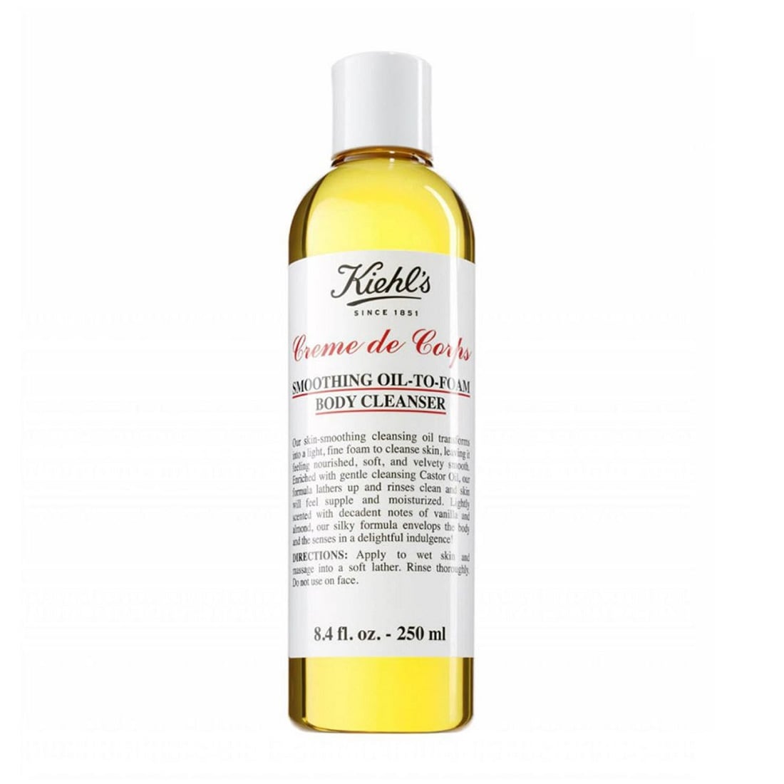 KIEHL''S Creme De Corps Smoothing Oil-To-Foam Body Cleanser 250ml