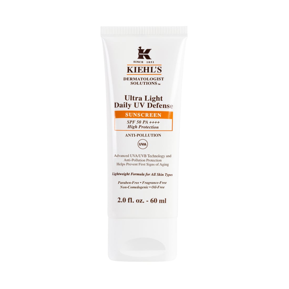 KIEHL''S Uv Defense Antipollution Spf50 60ml