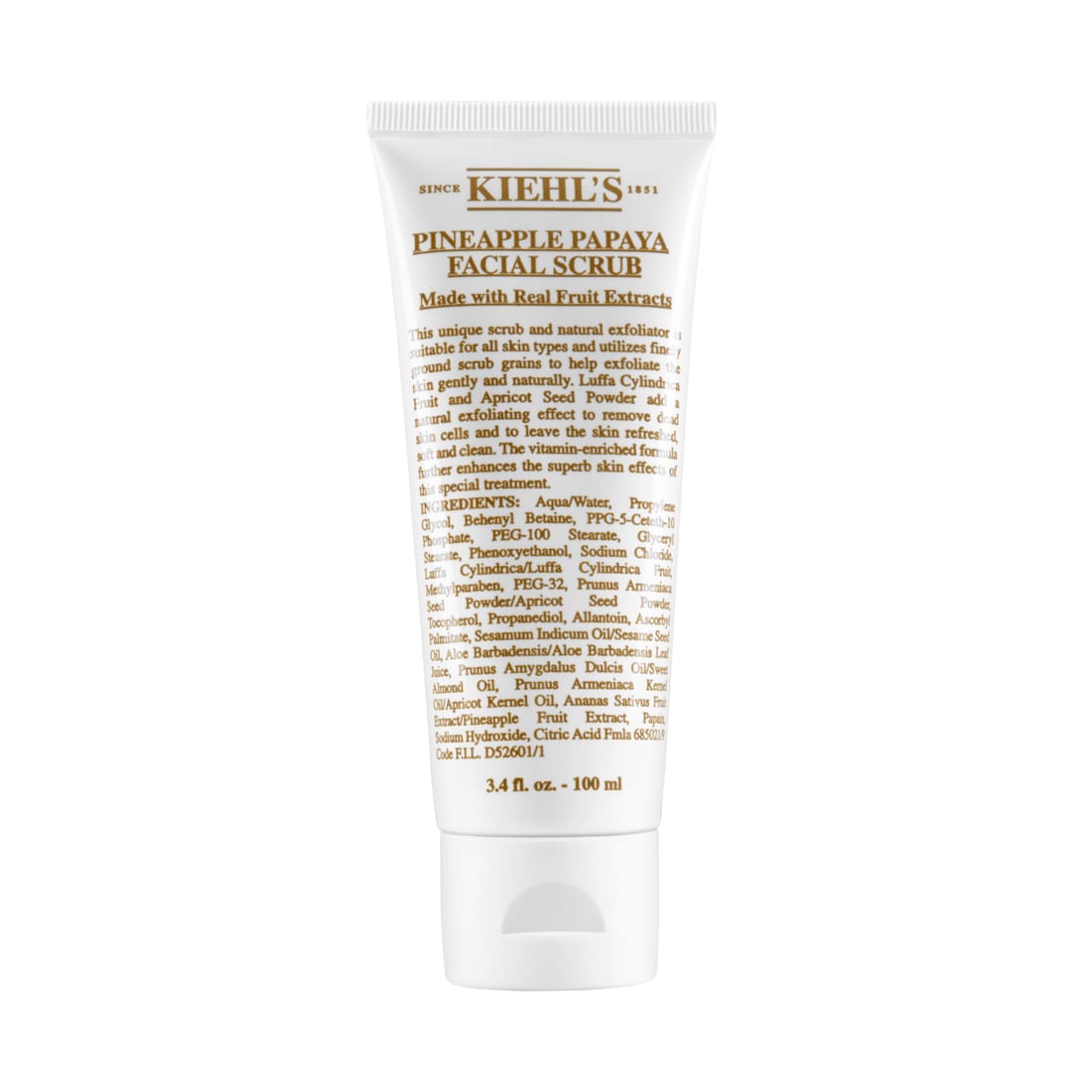 KIEHL''S Pineapple Papaya Facial Scrub 150ml