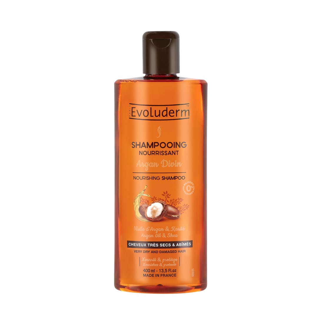 EVOLUDERM Argan Divin Shampoo 400ml