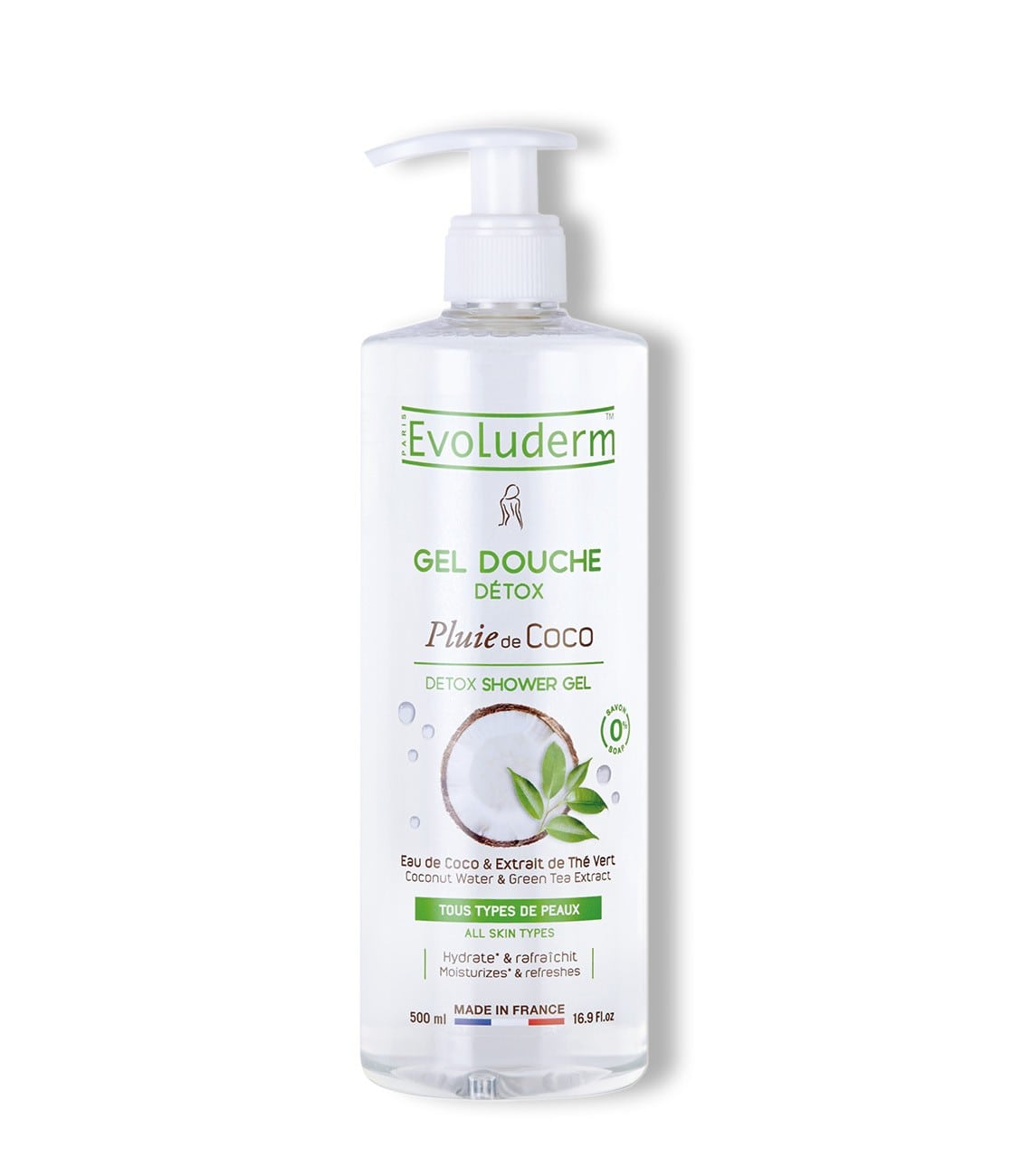 EVOLUDERM Pluie de Coco Shower Gel 500ml