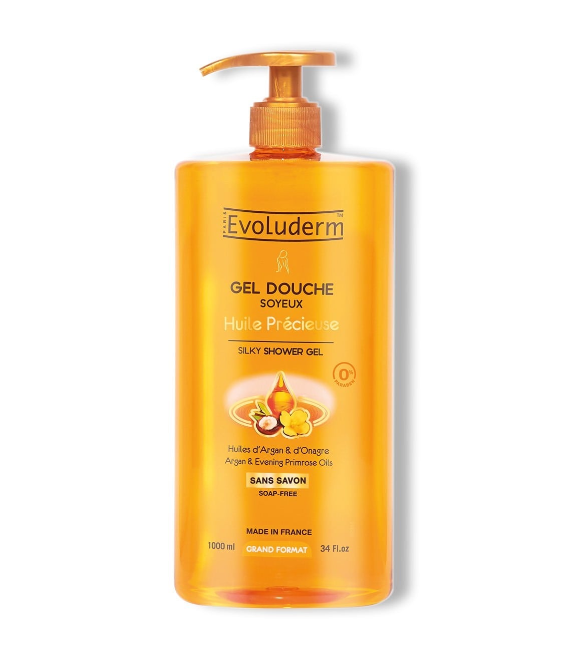 EVOLUDERM Huile Precieuse Shower Gel 1000ml