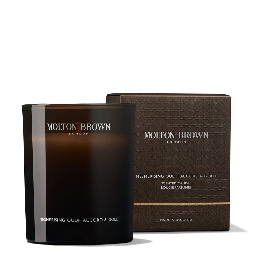 MOLTON BROWN Mesmerising Oudh Accord & Gold Signature Candle 190gr