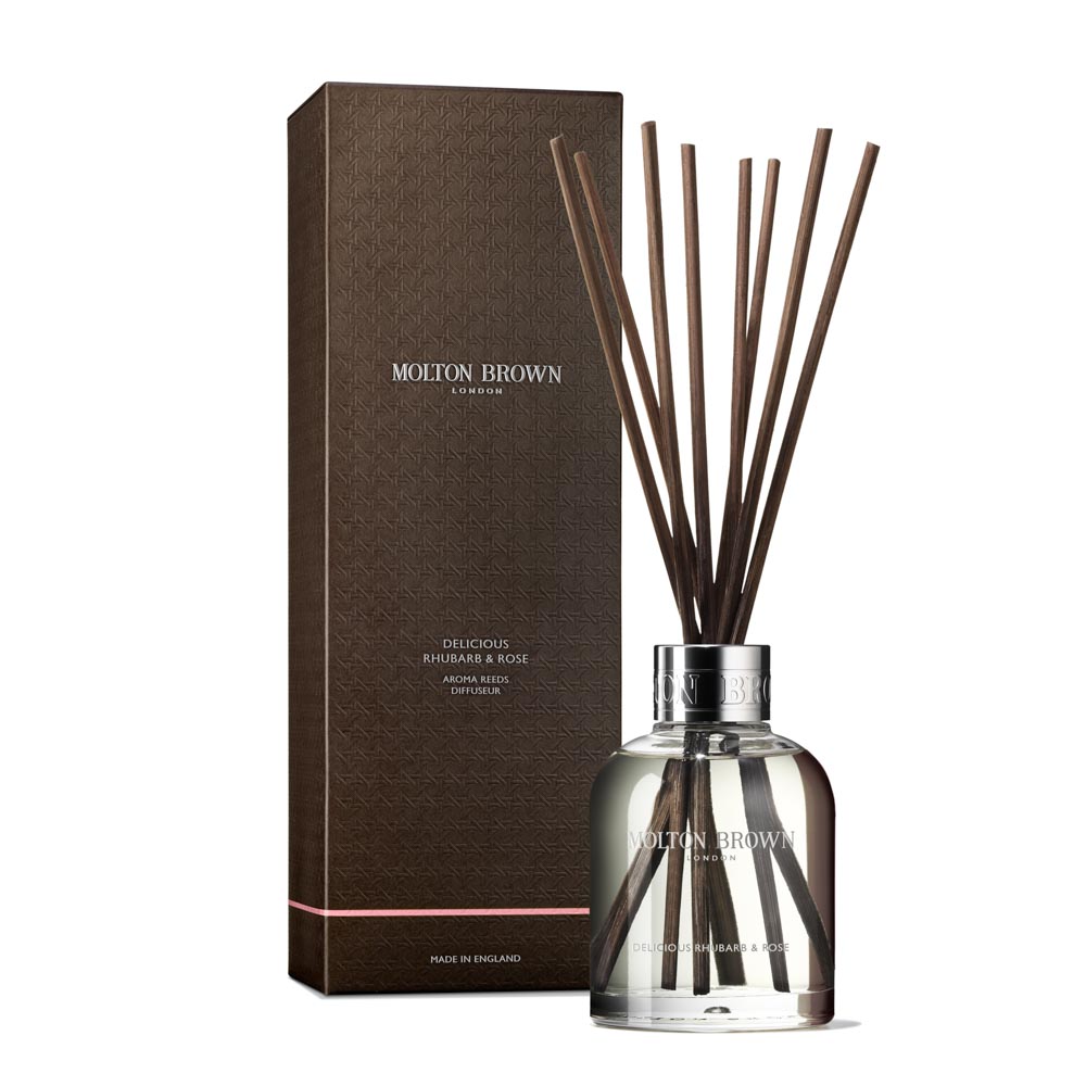 MOLTON BROWN Delicious Rhubarb & Rose Aroma Reeds 150ml