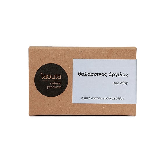 LAOUTA Σαπούνι Θαλάσσιο Άργιλο 120gr