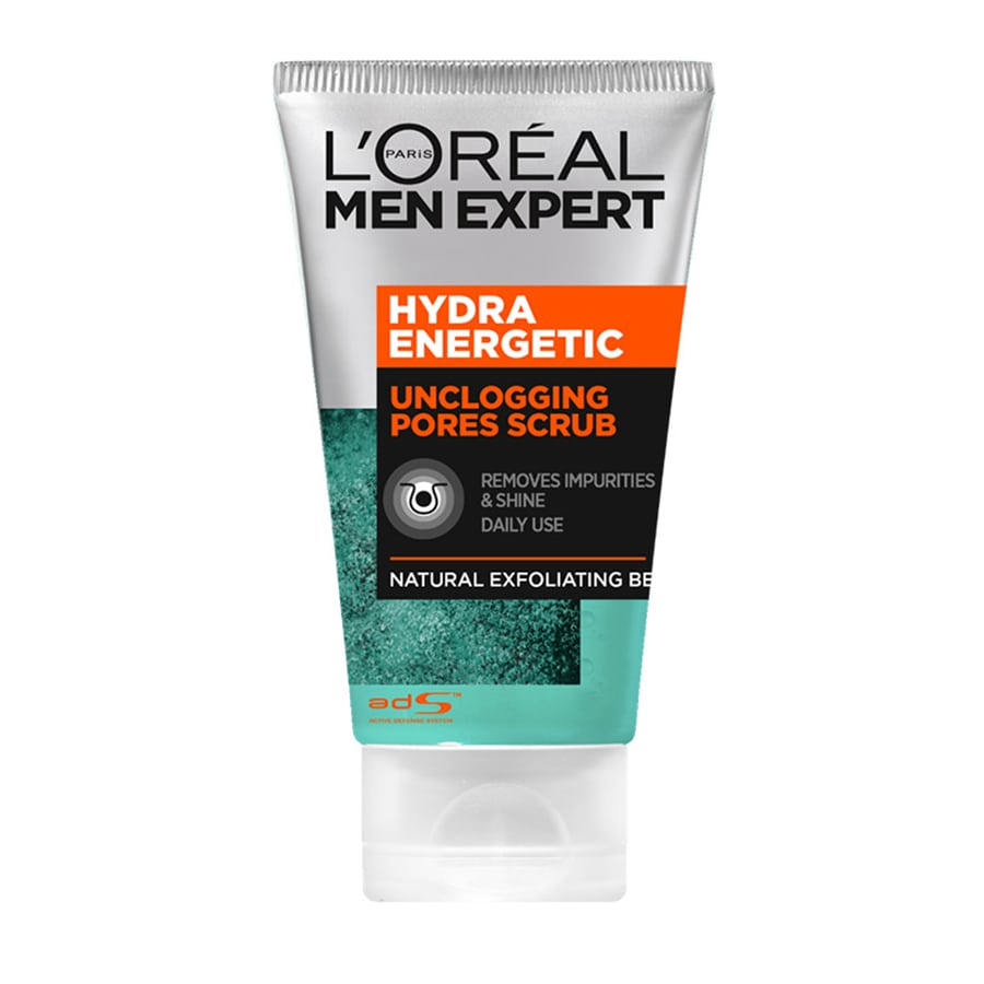 L''OREAL PARIS MEN EXPERT Hydra Energetic Unclogging Pores Scrub 100ml