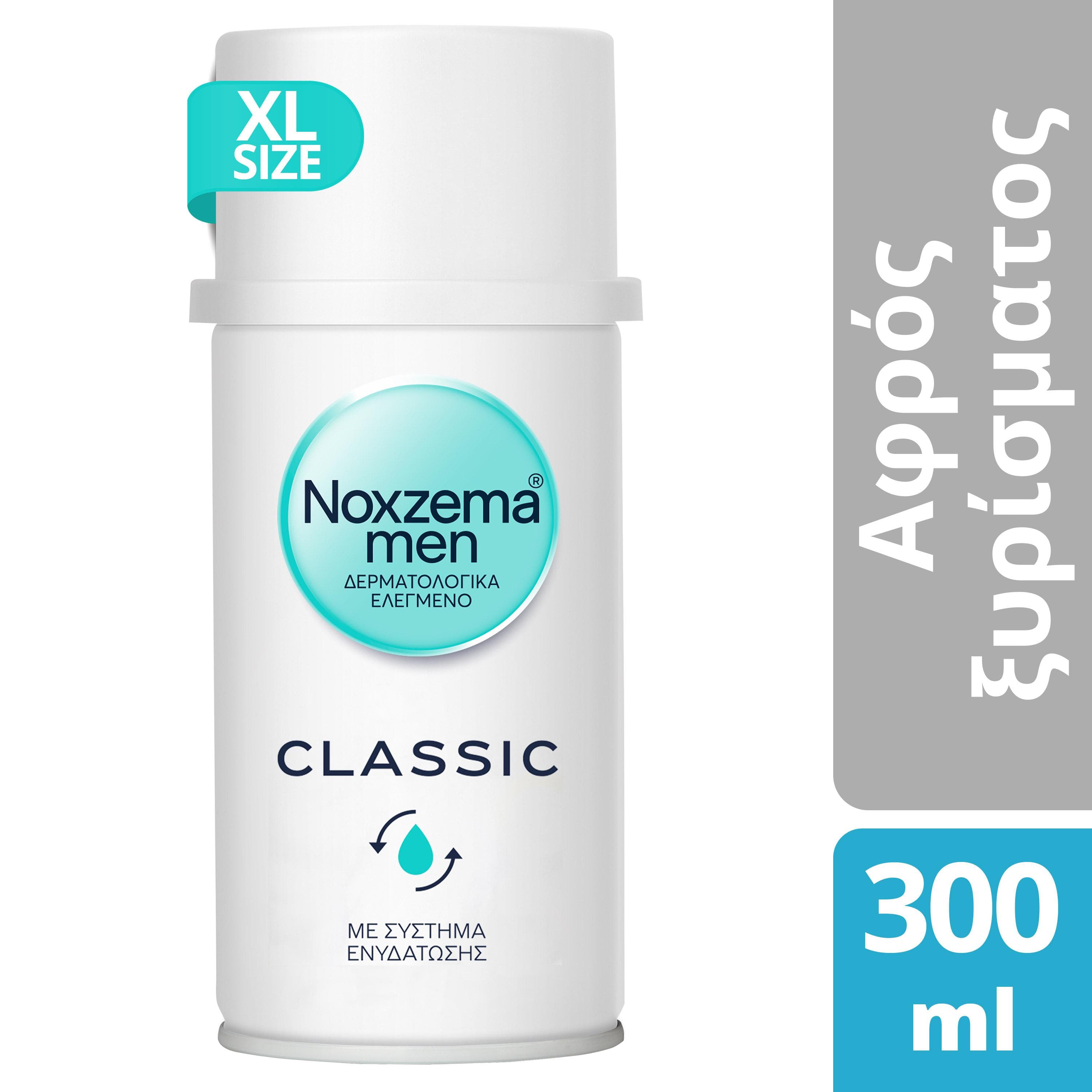 NOXZEMA Noxzema Men Αφρός Ξυρίσματος Classic 300ml