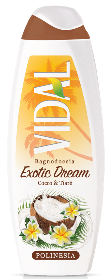 VIDAL Αφρόλουτρο Exotic Dream Polynesia 500ml