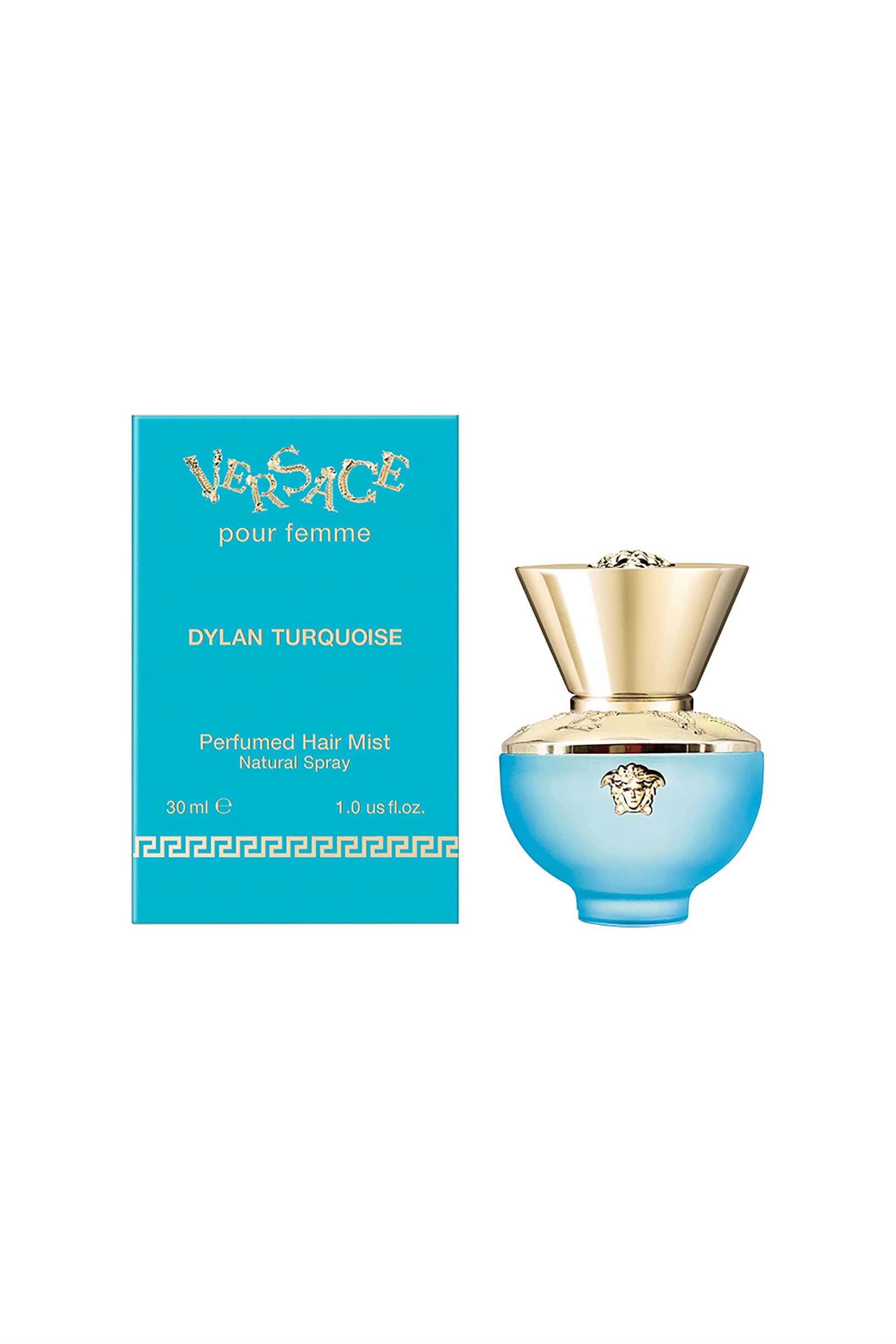 VERSACE Dylan Turquoise Perfumed Hair Mist Natural Spray 30ml