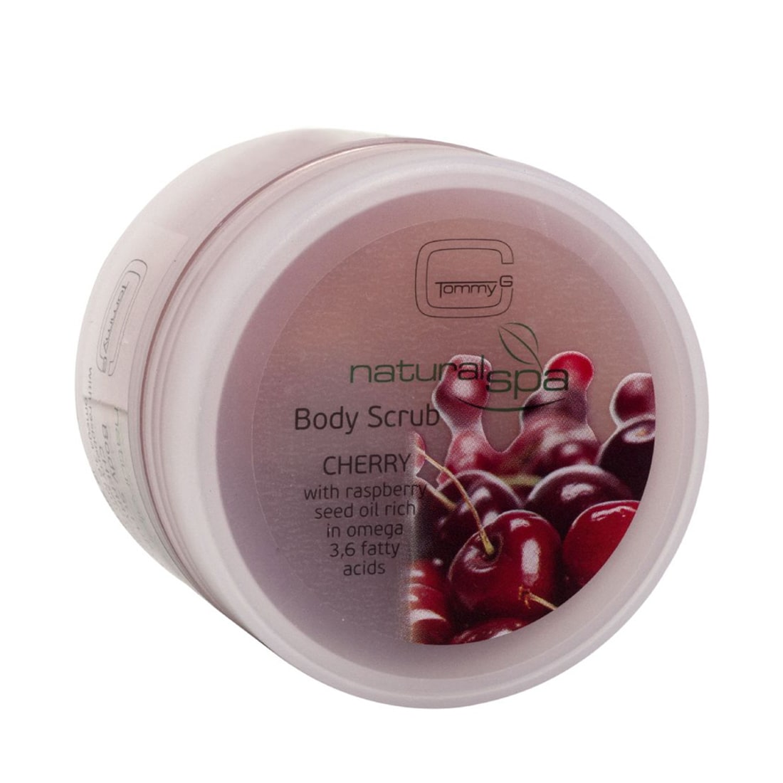 TOMMY G Natural Spa Body Scrub Cherry 200ml