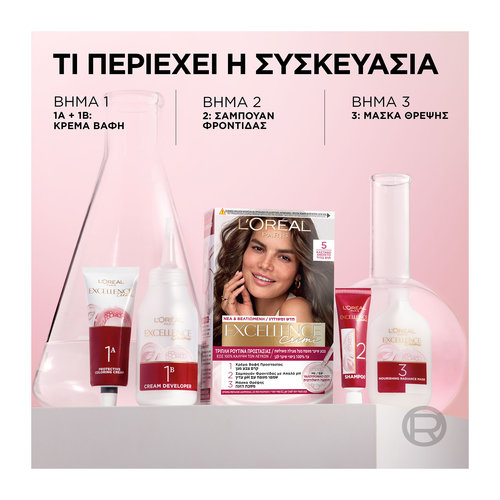 Excellence Creme 3.0 Καστανό Σκούρο 48ml