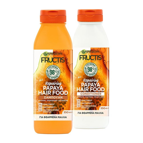 Fructis Hair Food Papaya Conditioner 350ml