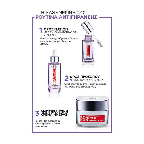 Revitalift Filler Ορός Ματιών 20ml