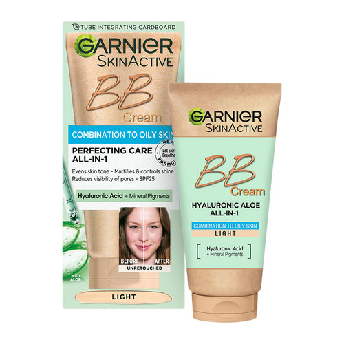 Garnier Oil-Free Bb Cream, Light, Spf 25 50ml