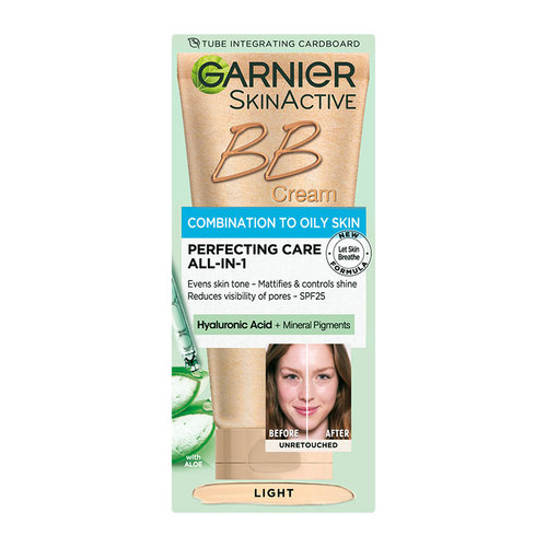 Garnier Oil-Free Bb Cream, Light, Spf 25 50ml