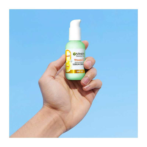 Garnier Κρέμα Ορός Με Βιταμίνη C Και SPF25 Για Λάμψη 50ml