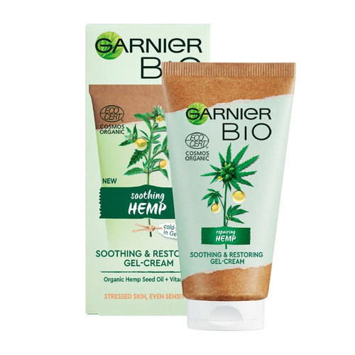 Garnier Bio Hemp Επανορθωτικη Κρεμα Προσωπου Με Ελαιο Σπορου Κανναβης 50ml