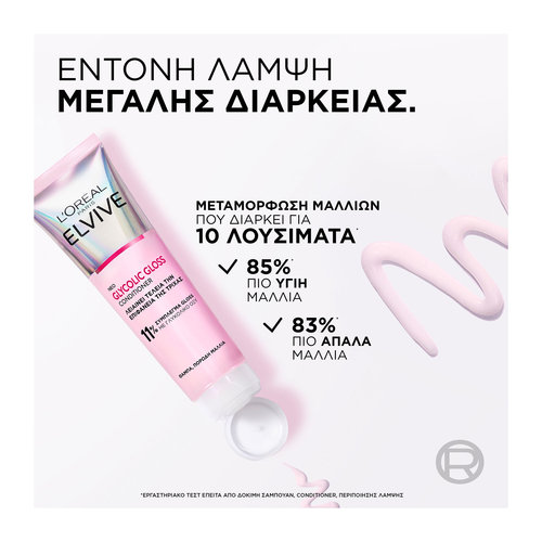 Glycolic Gloss Conditioner Λείανσης 150ml